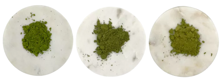 Porównanie matcha ceremonialna, premium i kulinarna