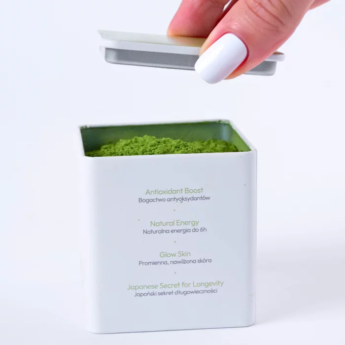Matcha Premium z puszką