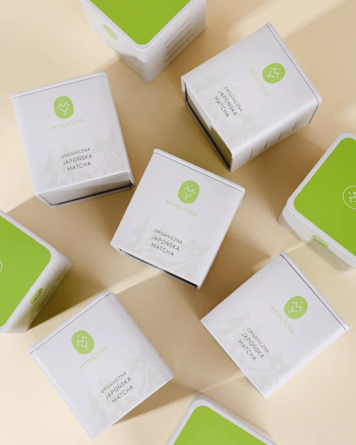 Zestaw startowy - matcha premium i czarna podstawka