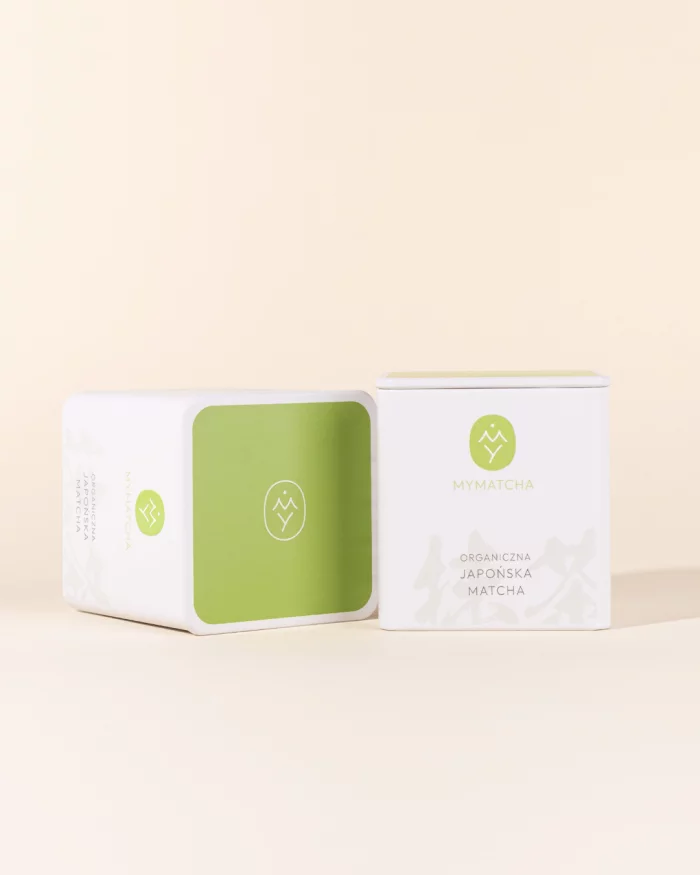 Zestaw startowy - matcha premium i czarna podstawka