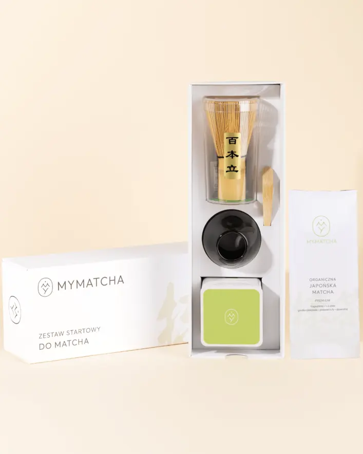 Zestaw startowy do matchy z matcha Premium